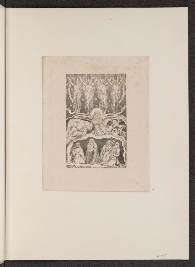 When the Morning Stars Sang Together — William Blake (NGA, public domain)
